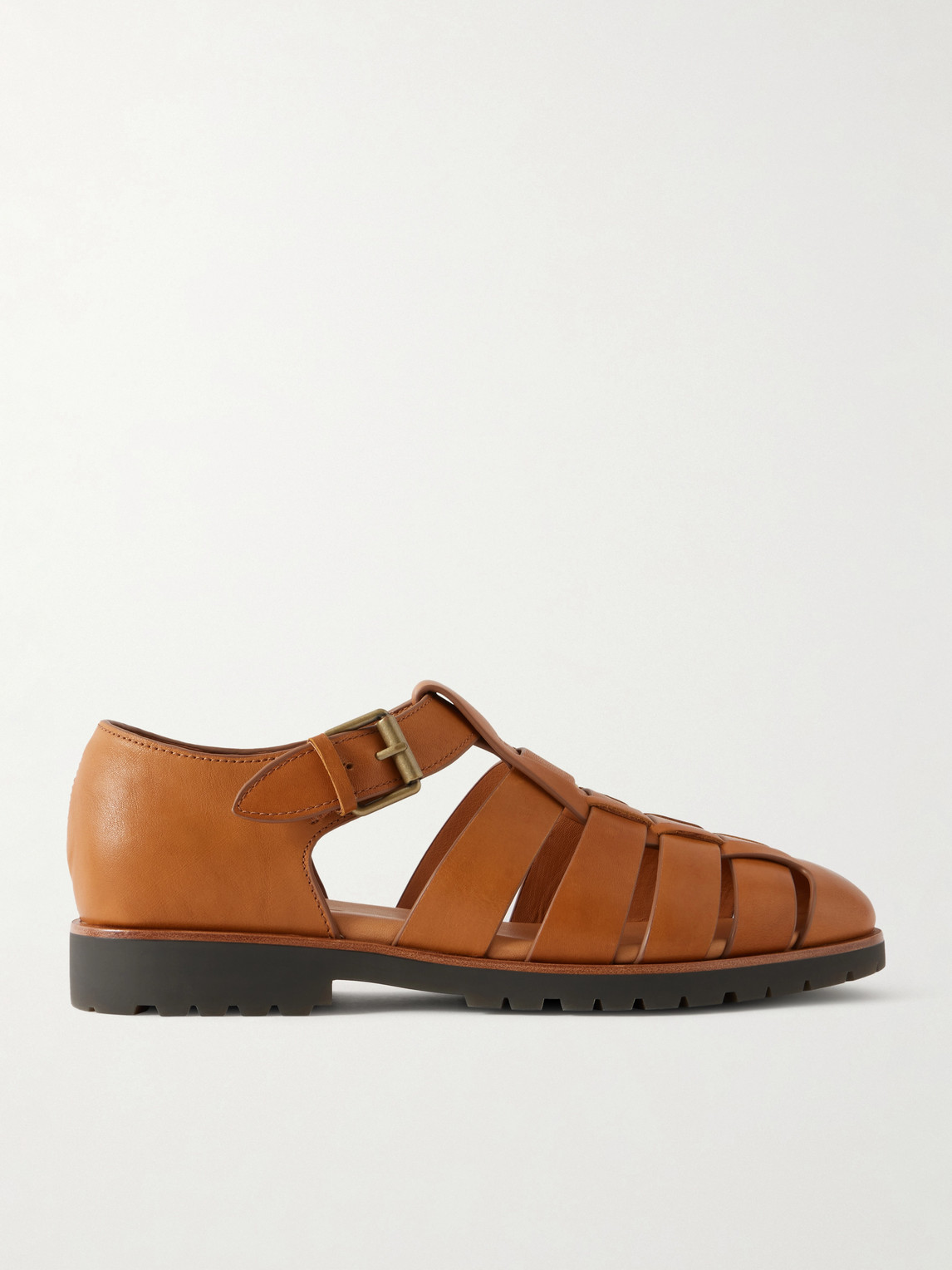 Polo Ralph Lauren Finn Leather Fisherman Sandals UK 6