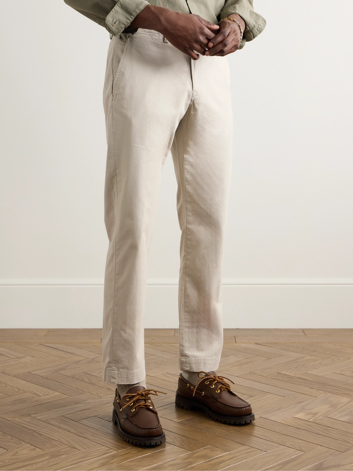 POLO RALPH LAUREN BEDFORD SLIM-FIT STRETCH-COTTON TWILL CHINOS