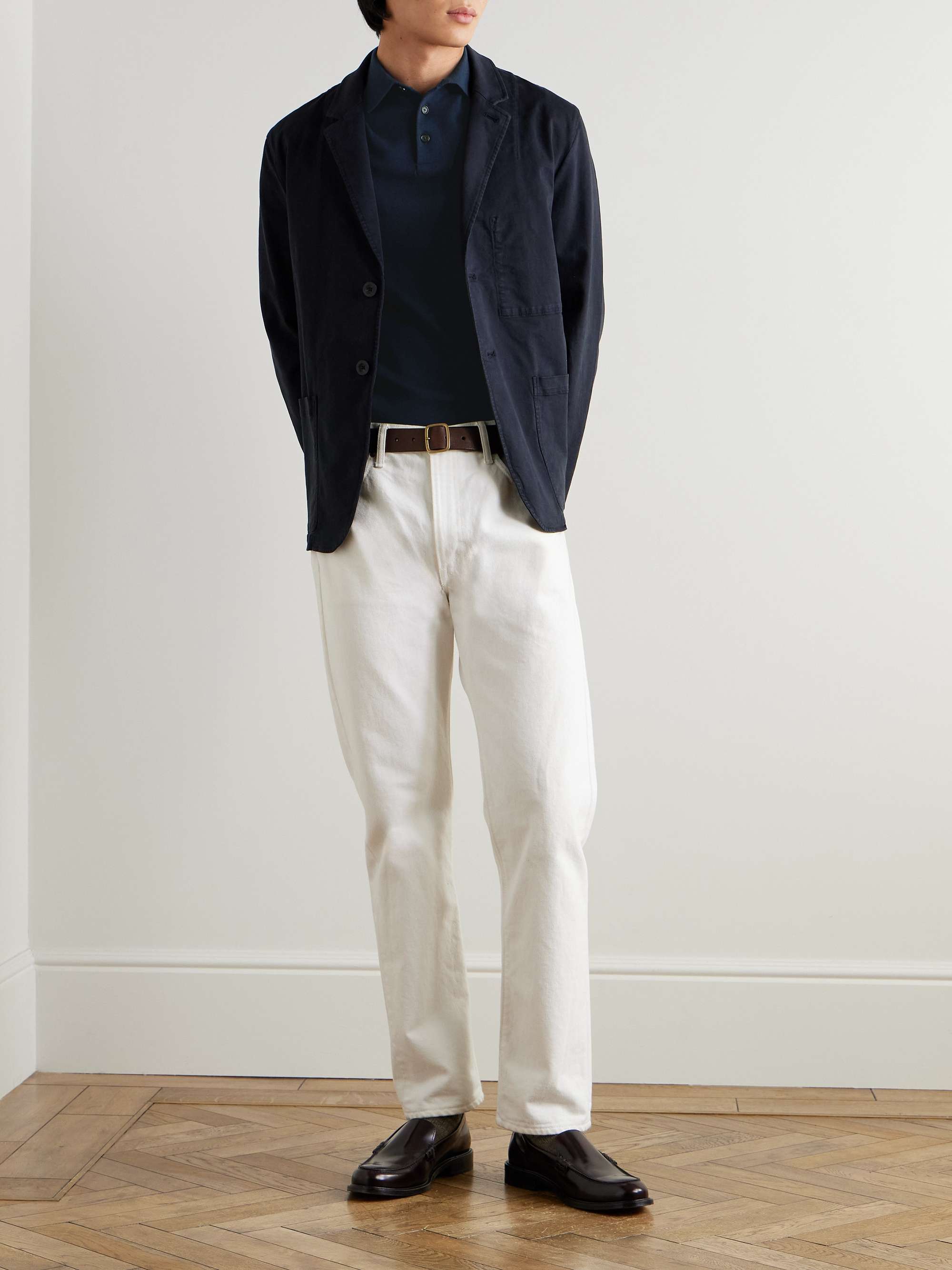 Navy Cotton Polo Shirt | KAPTAIN SUNSHINE | MR PORTER