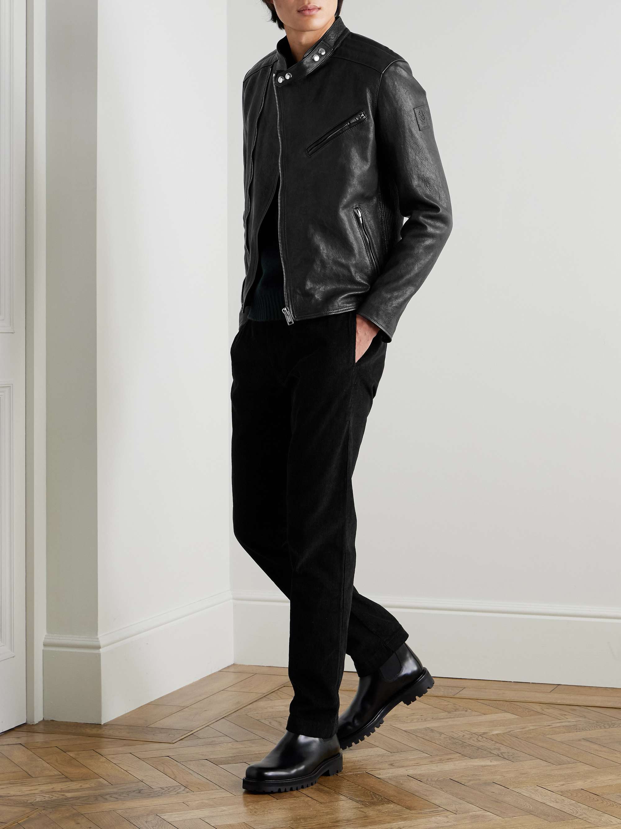 BELSTAFF フルグレインレザー ライダースジャケット | ミスター