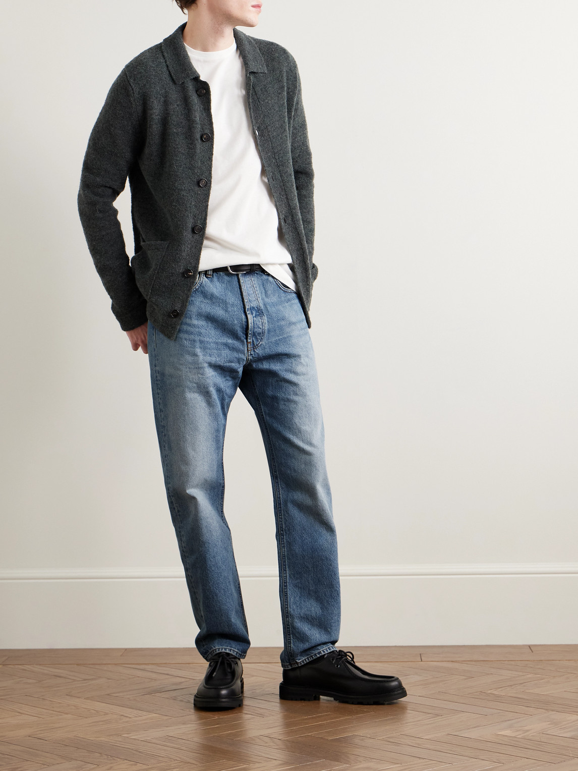 OFFICINE GENERALE STRAIGHT-LEG JEANS