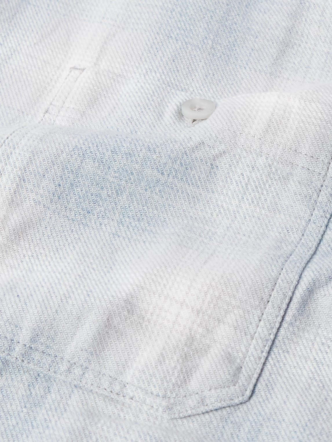OFFICINE GENERALE AHMAD CHECKED COTTON-FLANNEL SHIRT
