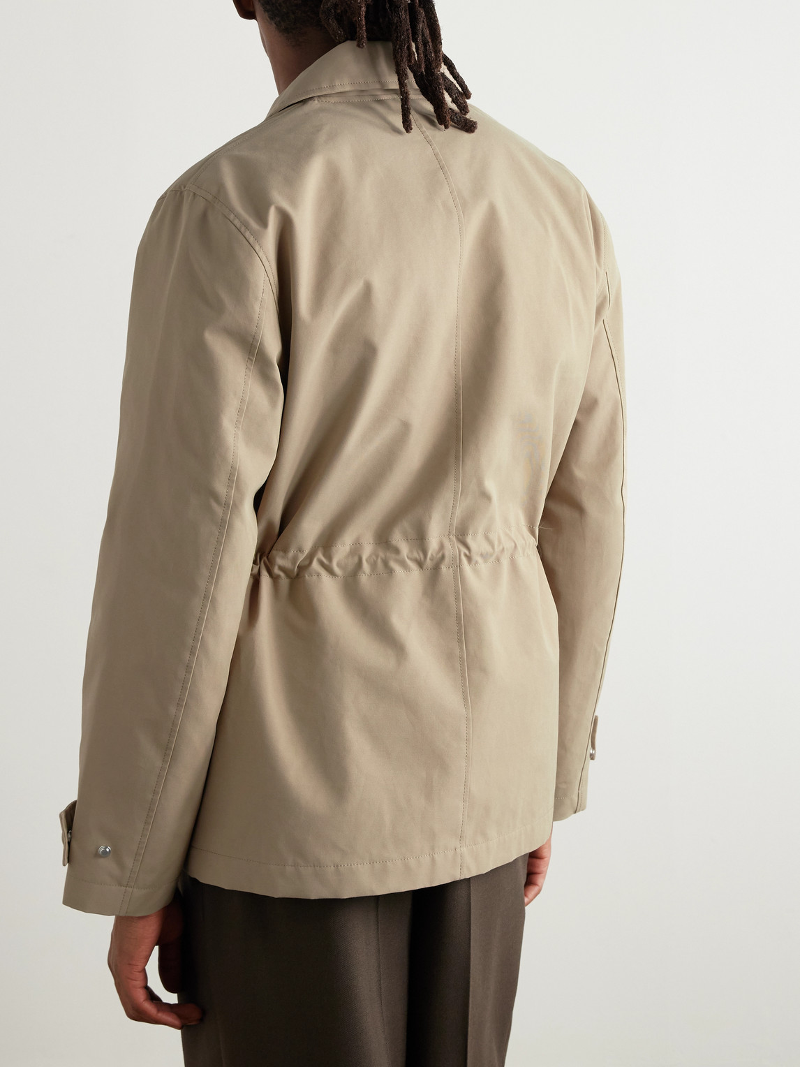 OFFICINE GENERALE GUILHEM COTTON-BLEND TWILL JACKET 