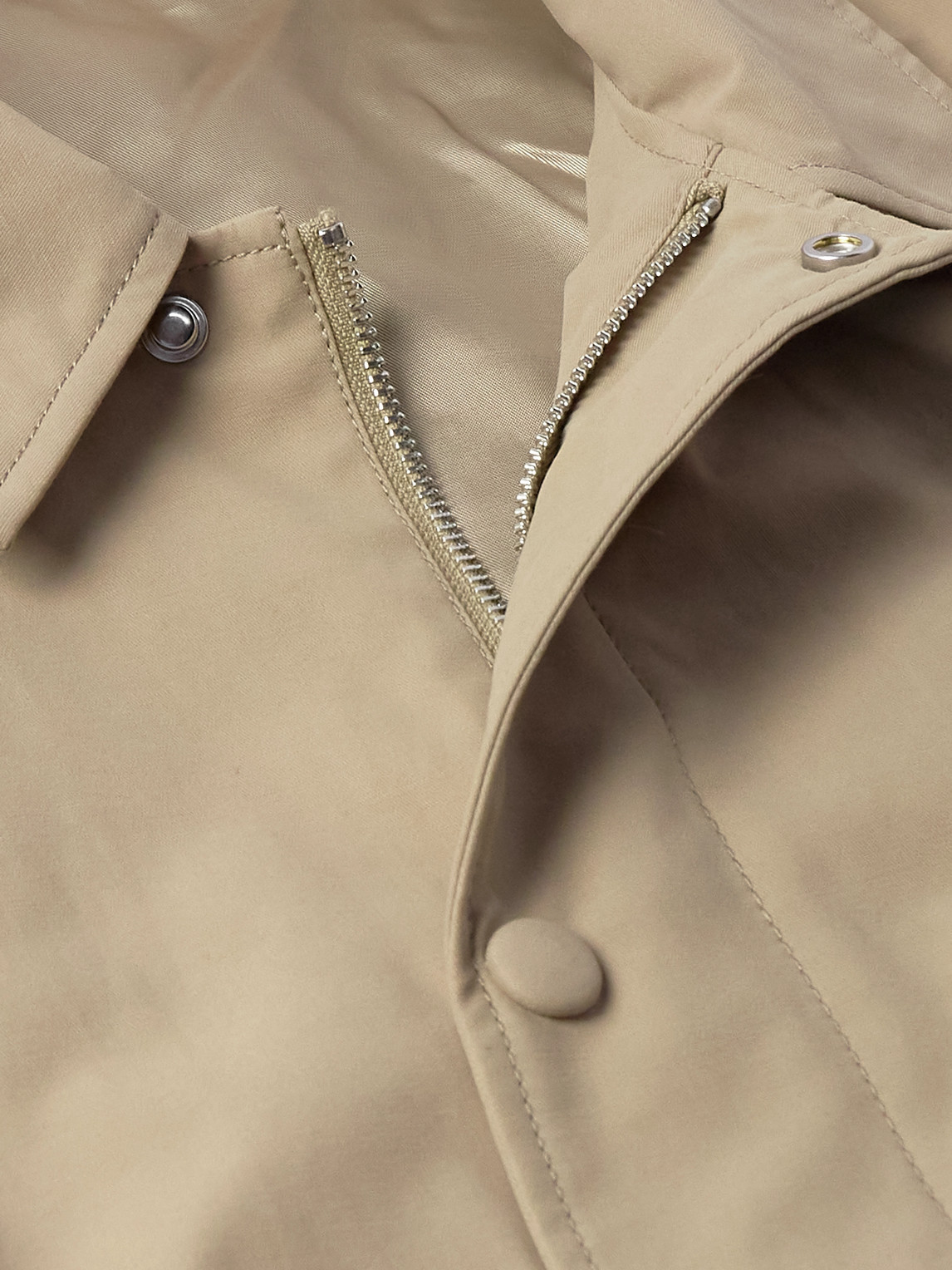 OFFICINE GENERALE GUILHEM COTTON-BLEND TWILL JACKET 