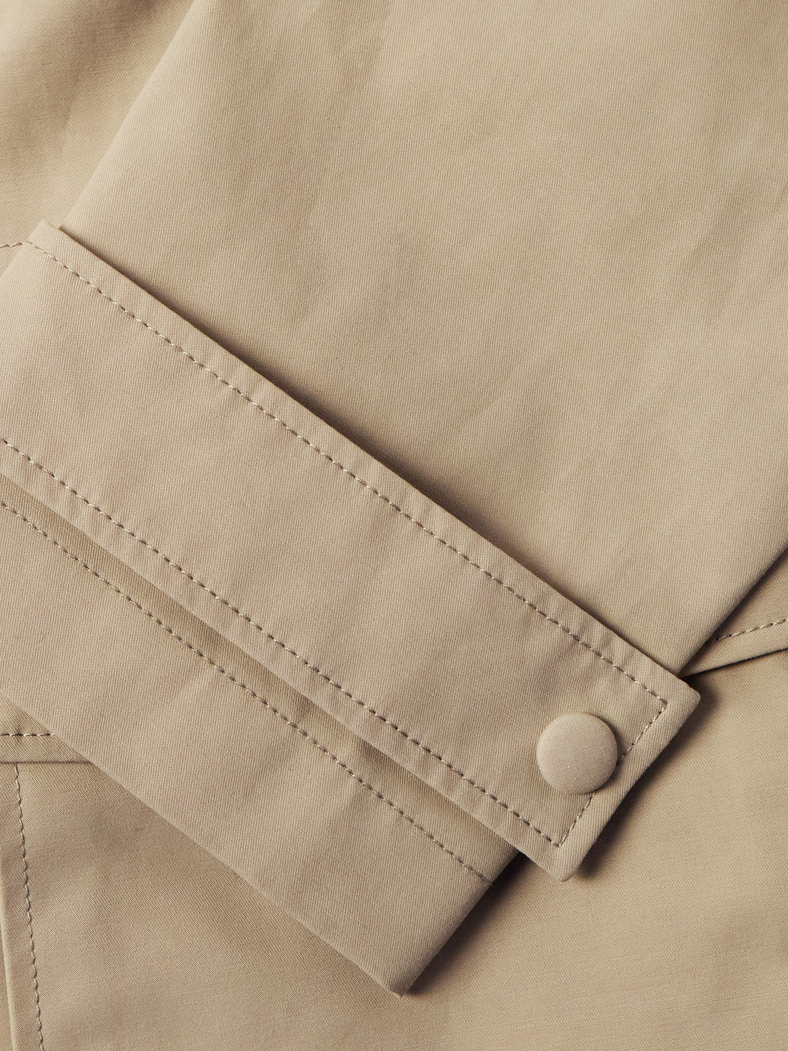 OFFICINE GENERALE GUILHEM COTTON-BLEND TWILL JACKET 