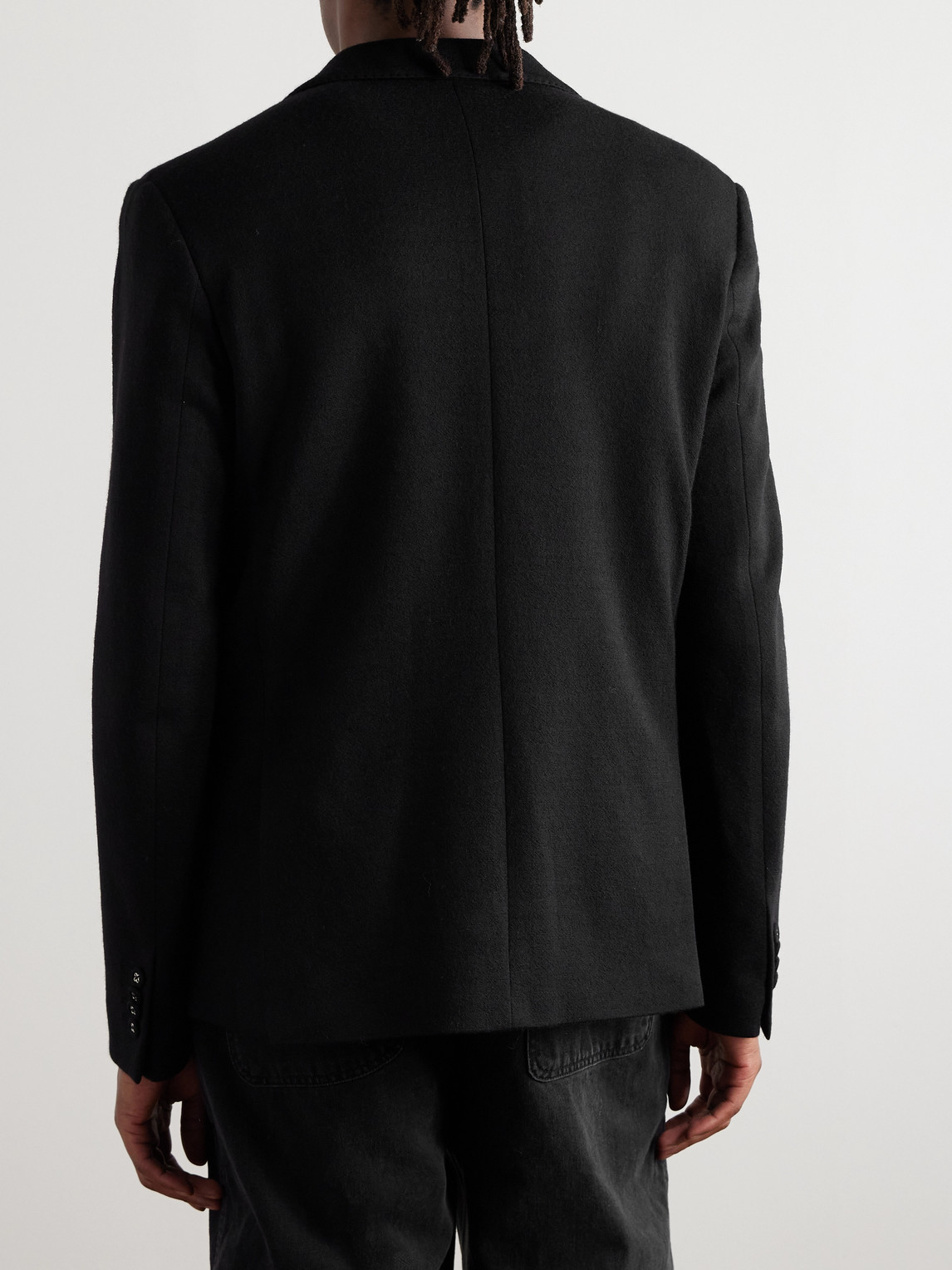 OFFICINE GENERALE ARTHUR WOVEN SUIT JACKET