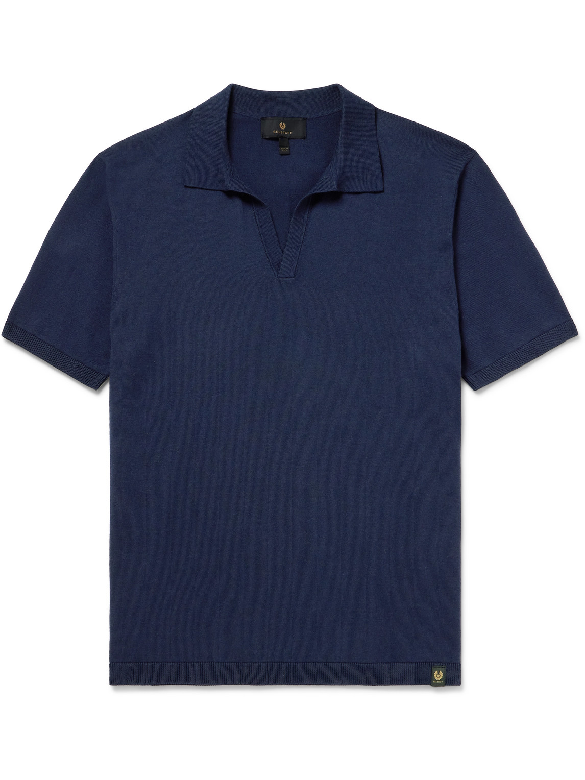 Coast Open-Collar Cotton Polo Shirt