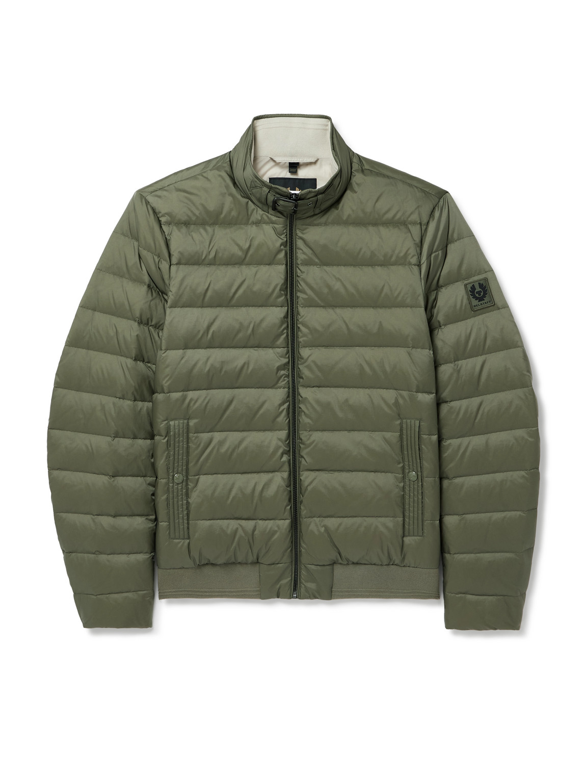 Circuit Logo-Appliquéd Quilted Recycled-Shell Down Jacket