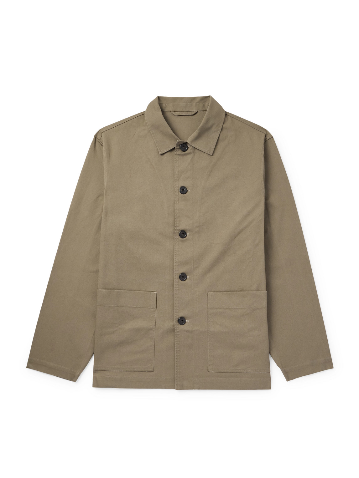 Officine Générale Uriel Cotton-Twill Overshirt