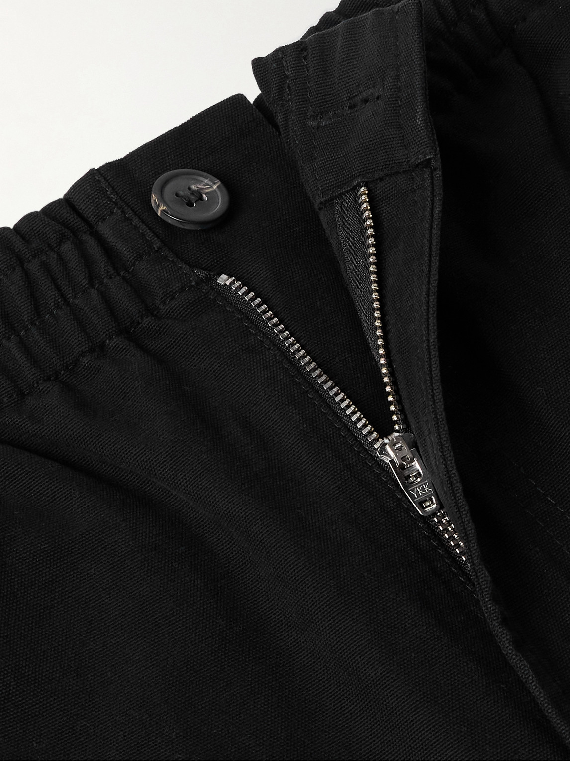 Apc A.p.c. Elasticated Waistband Bermuda Shorts In Black