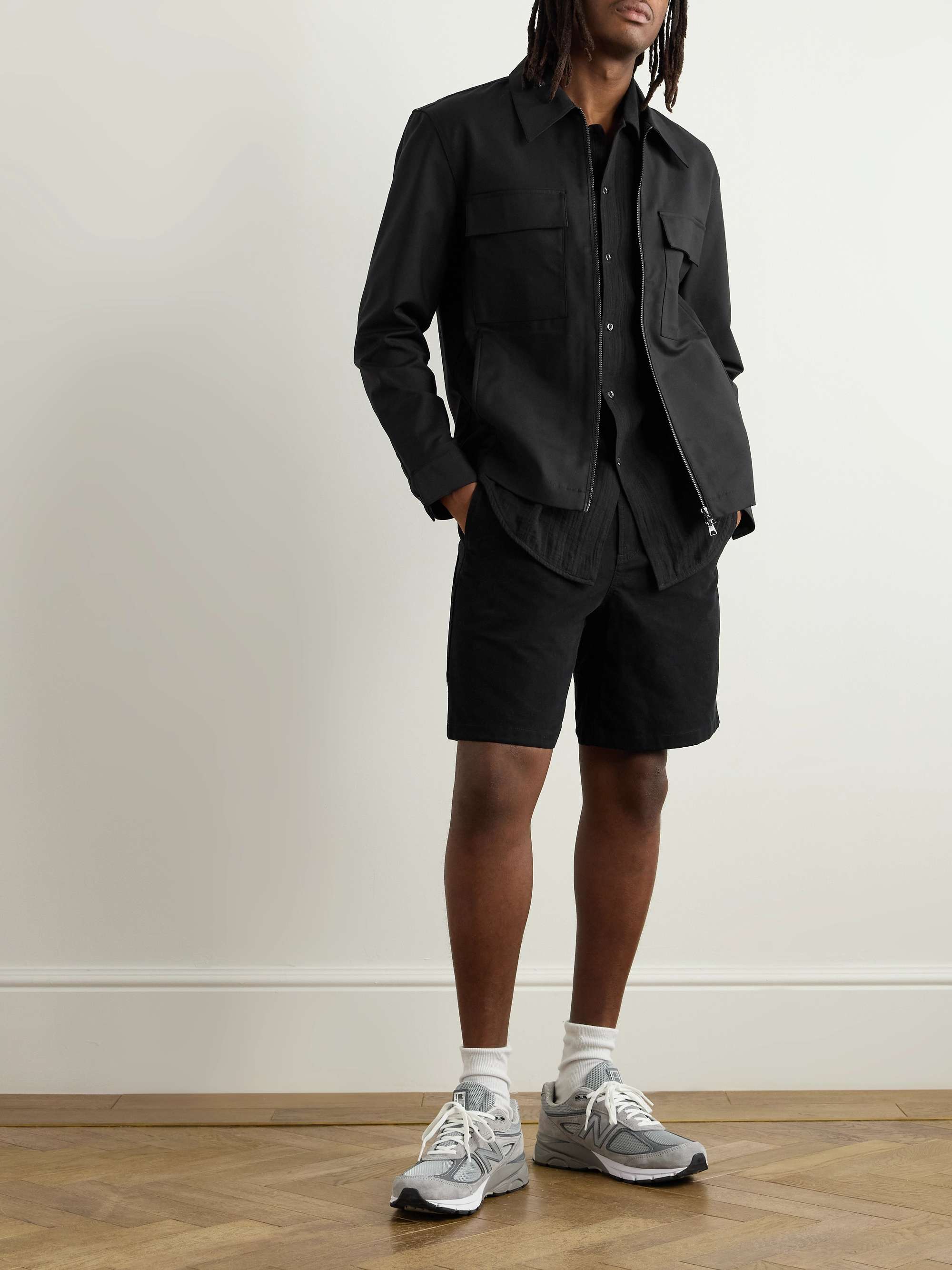 VISVIM Fabro Folk Leather Penny Loafers for Men | MR PORTER