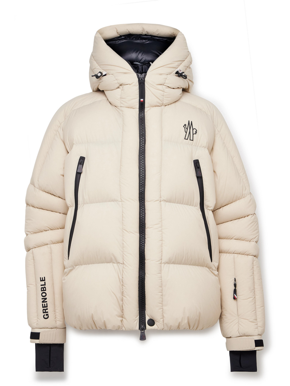 Moncler Grenoble - Cherferie Logo-Appliquéd Quilted Shell Hooded