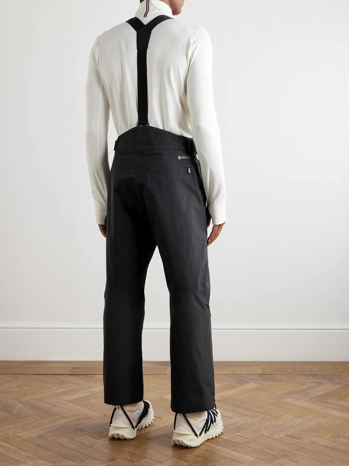 Grenoble - Straight-Leg Logo-Print Padded Ski Salopettes