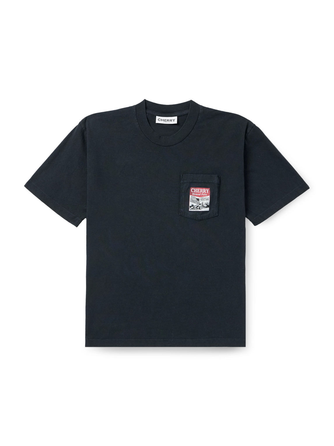 CHERRY LOS ANGELES ORACLE RED BULL RACING LOGO-PRINT COTTON-JERSEY T-SHIRT