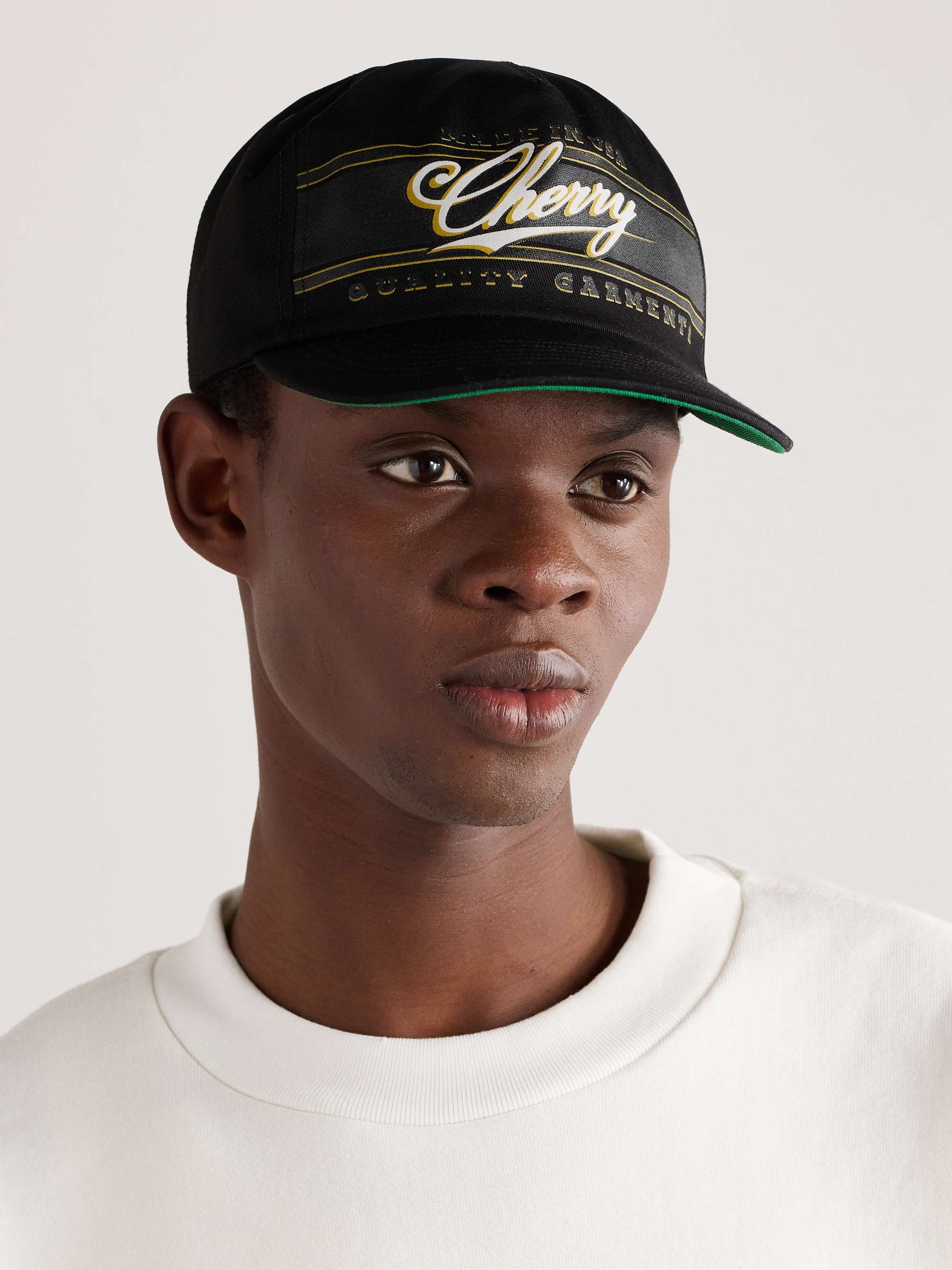CHERRY LOS ANGELES Speed Series Logo-Embroidered Cotton