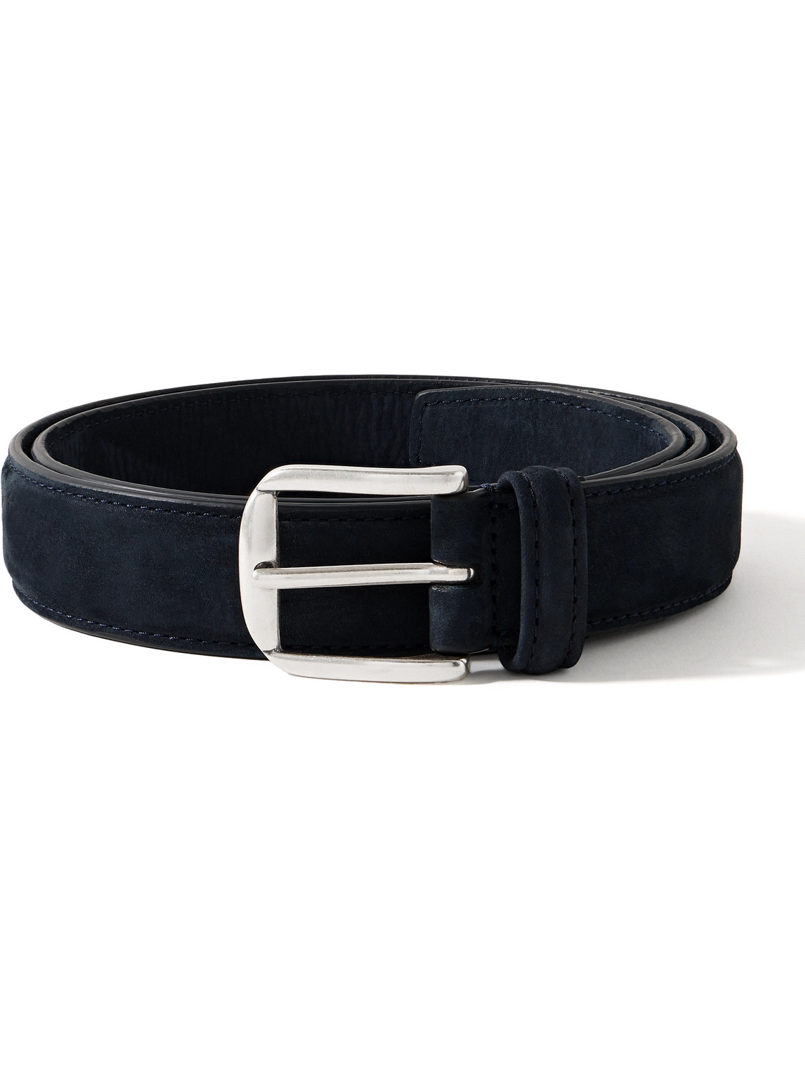 Kingsman 3cm Nubuck Belt In Blue