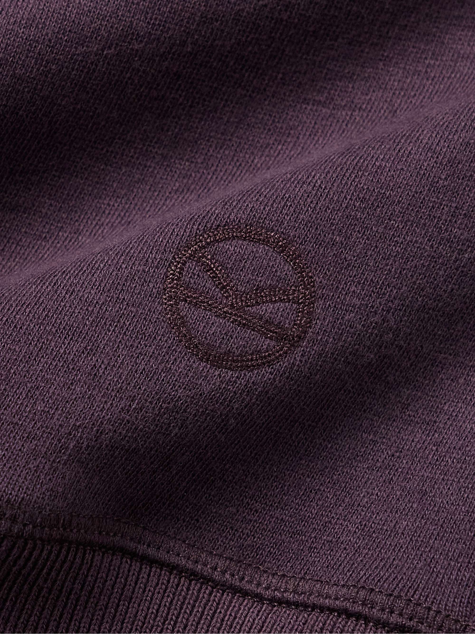 KINGSMAN Cotton and Cashmere-Blend Jersey Sweatshirt