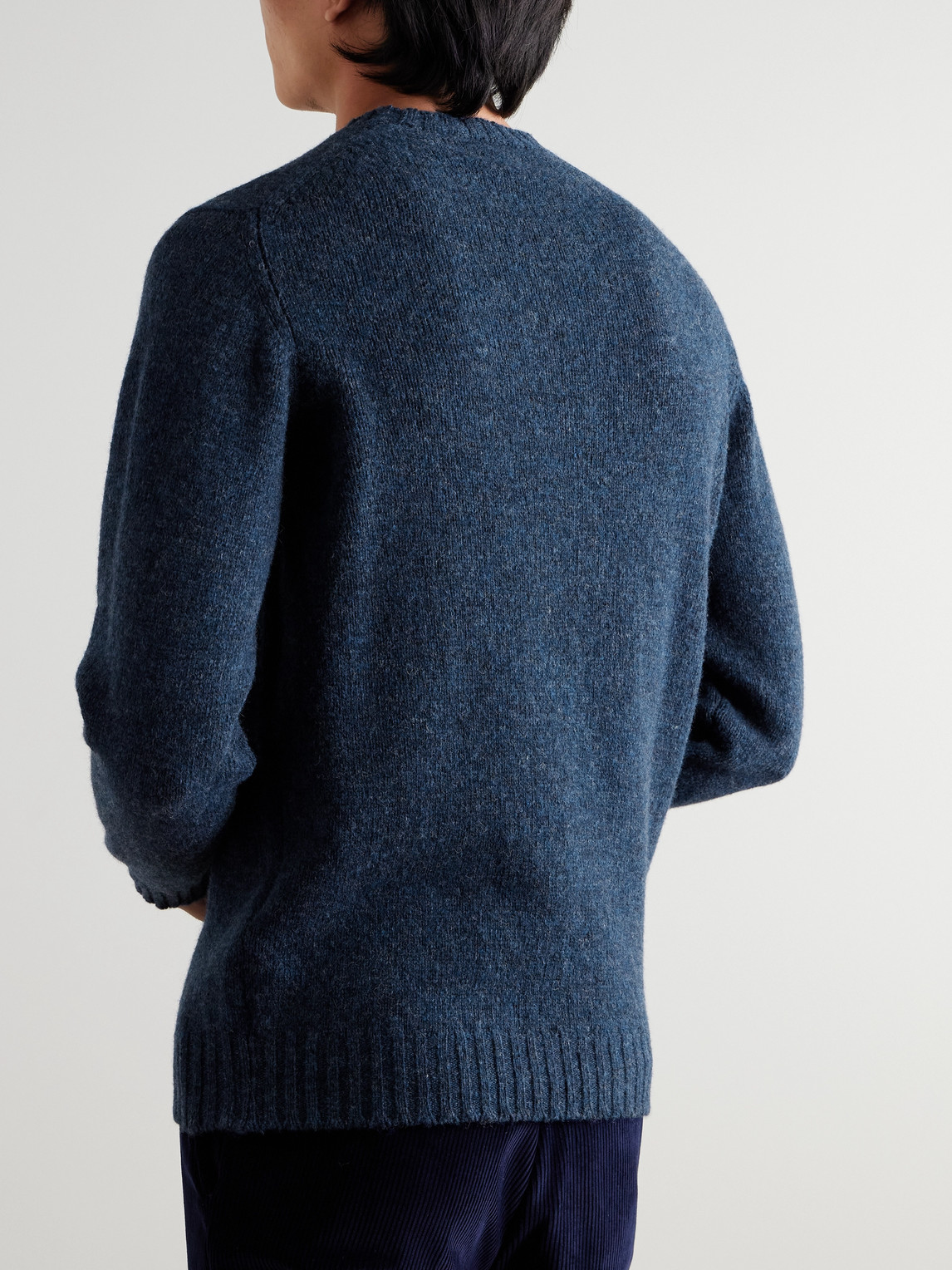 KINGSMAN SHETLAND WOOL SWEATER