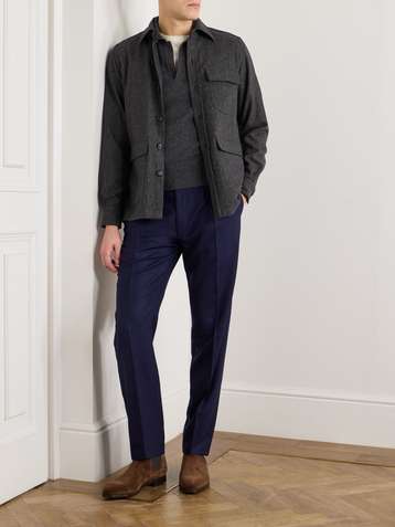 Ralph Lauren Purple label Wool Pants for Men | MR PORTER