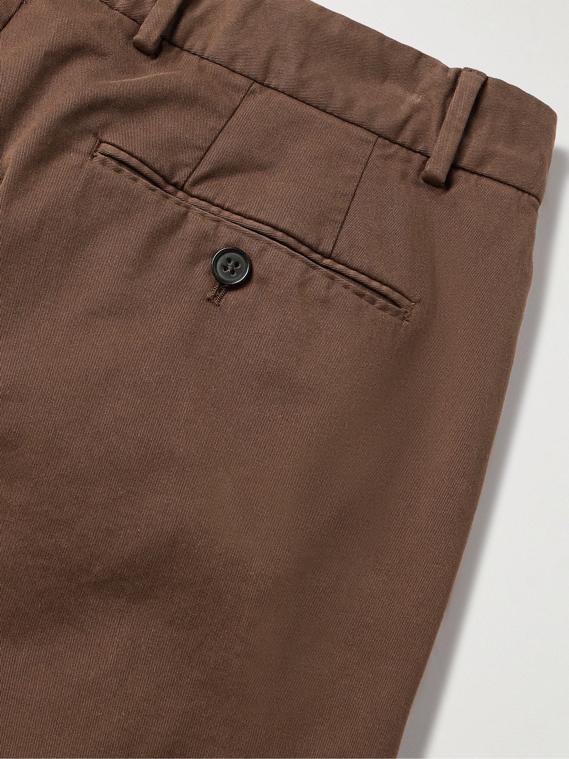 RALPH LAUREN EATON SLIM-FIT STRAIGHT-LEG GARMENT-DYED STRETCH-COTTON TWILL CHINOS