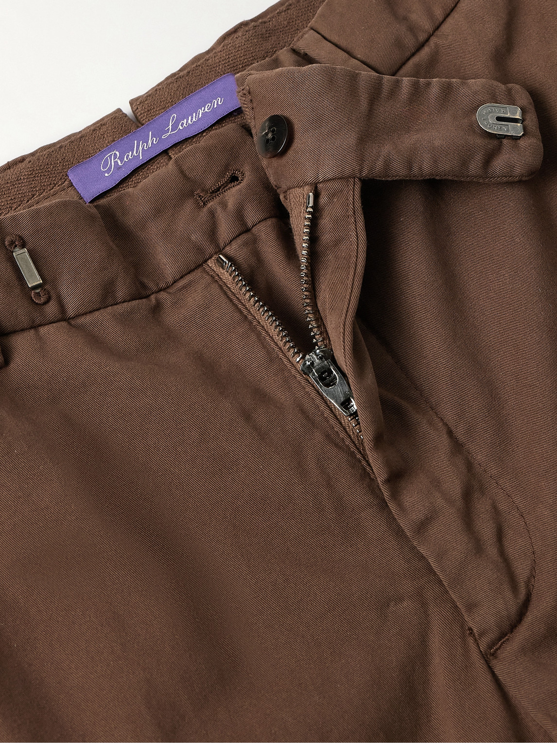 RALPH LAUREN EATON SLIM-FIT STRAIGHT-LEG GARMENT-DYED STRETCH-COTTON TWILL CHINOS