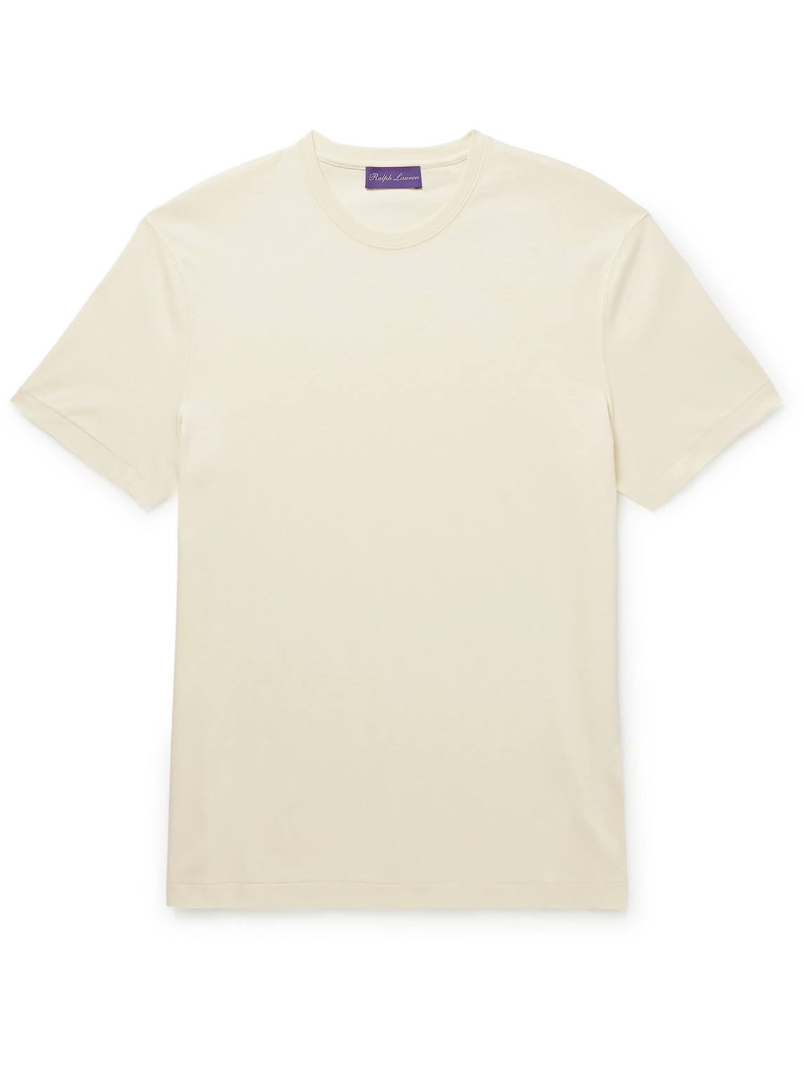 Slim-Fit Cotton-Interlock T-Shirt
