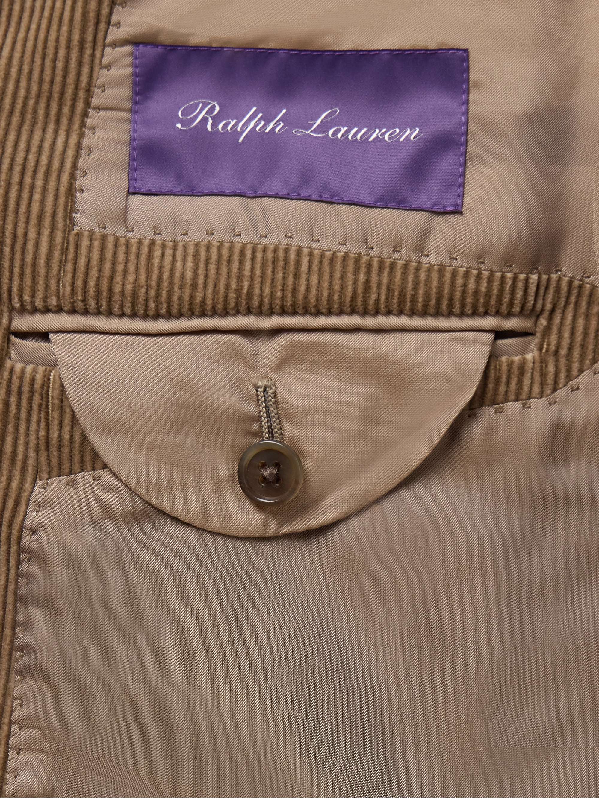RALPH LAUREN PURPLE LABEL Kent Slim-Fit Cotton and Cashmere RALPH LAUREN PURPLE LABEL Kent Slim-Fit Cotton and Cashmere