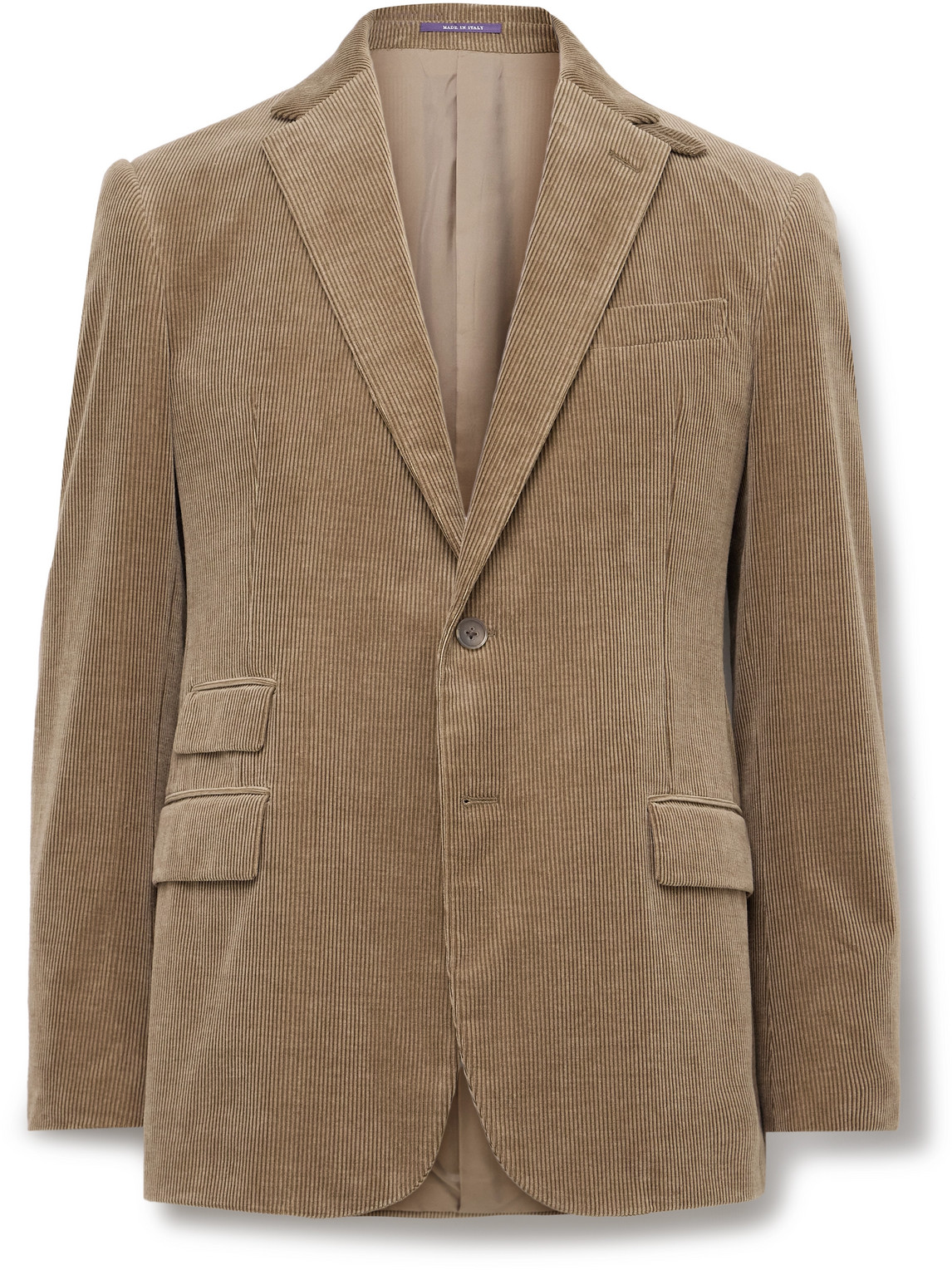 Kent Slim-Fit Cotton and Cashmere-Blend Corduroy Suit Jacket