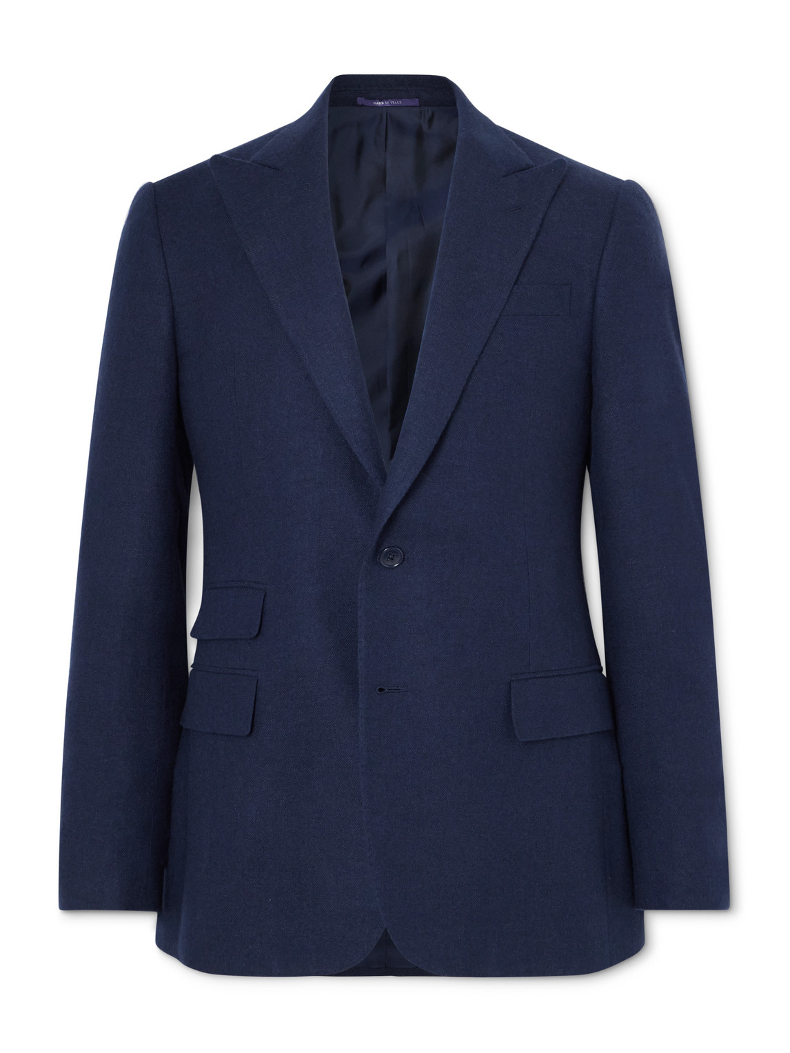 Kent Slim-Fit Herringbone Wool, Silk and Cashmere-Blend Suit Jacket