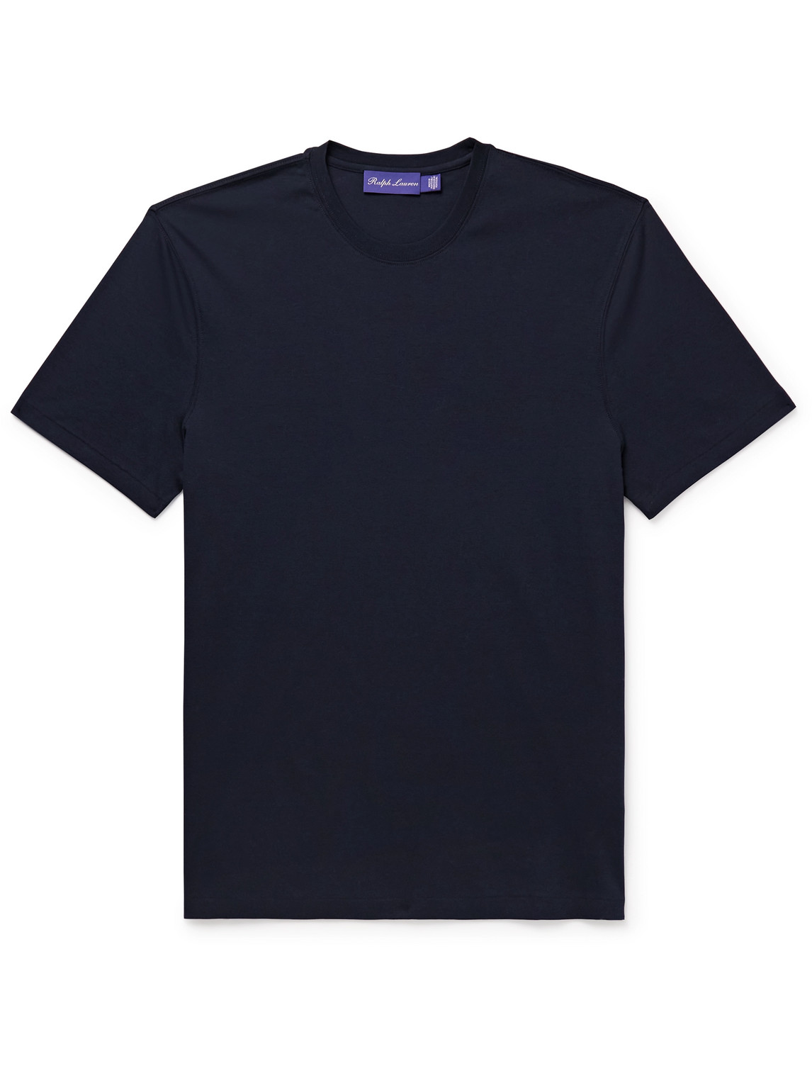 Ralph Lauren Cotton-jersey T-shirt In Blue