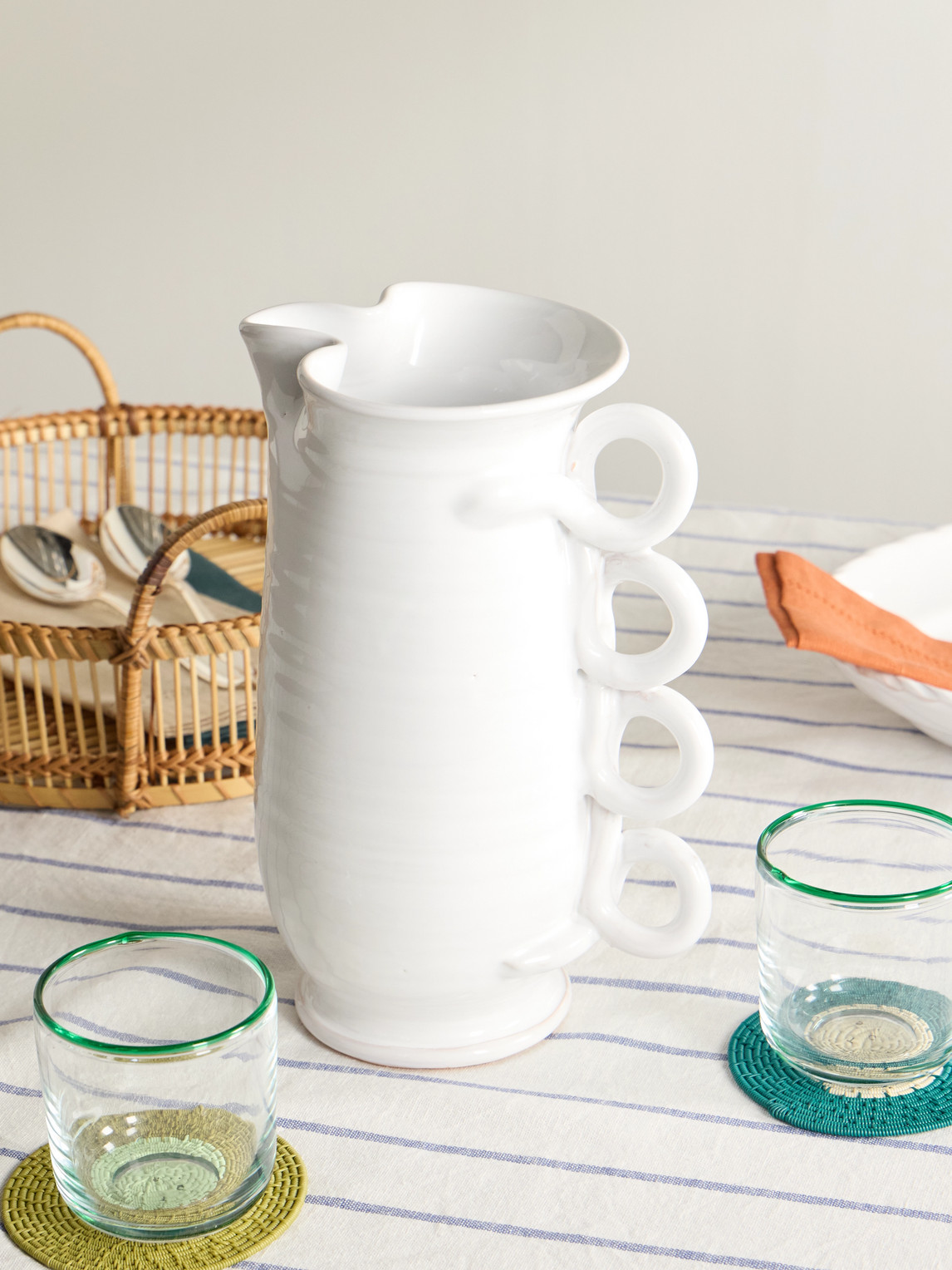 Puglia Stoneware Jug — 2
