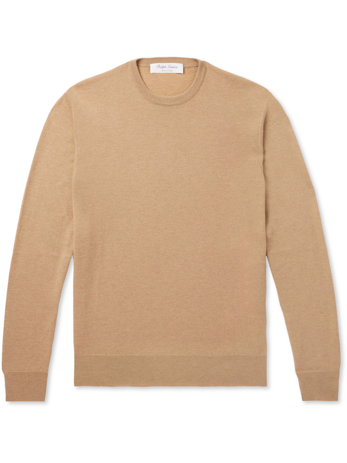 Ralph Lauren Cashmere Sweater In Brown