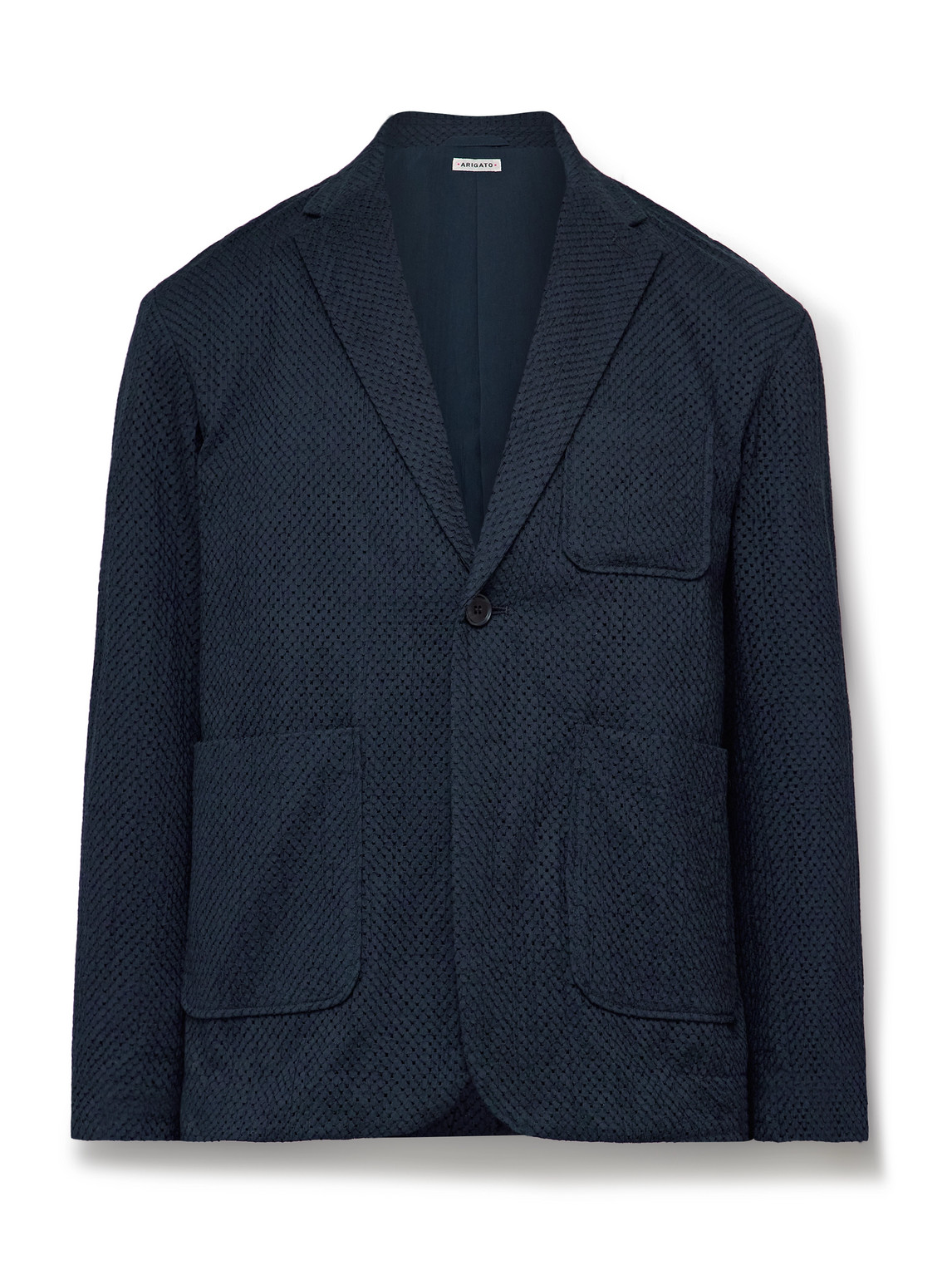 Blue Blue Japan Meyer Unstructured Cotton-lace Blazer