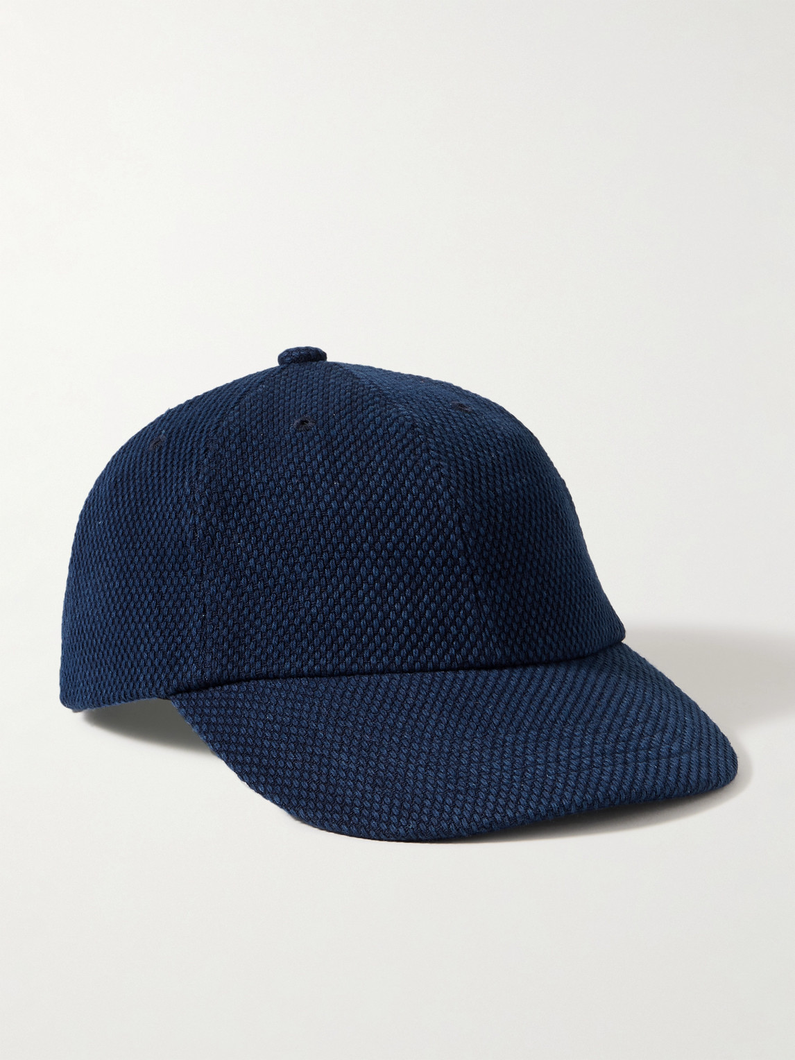 Blue Blue Japan Sashiko Cotton Baseball Cap - Men