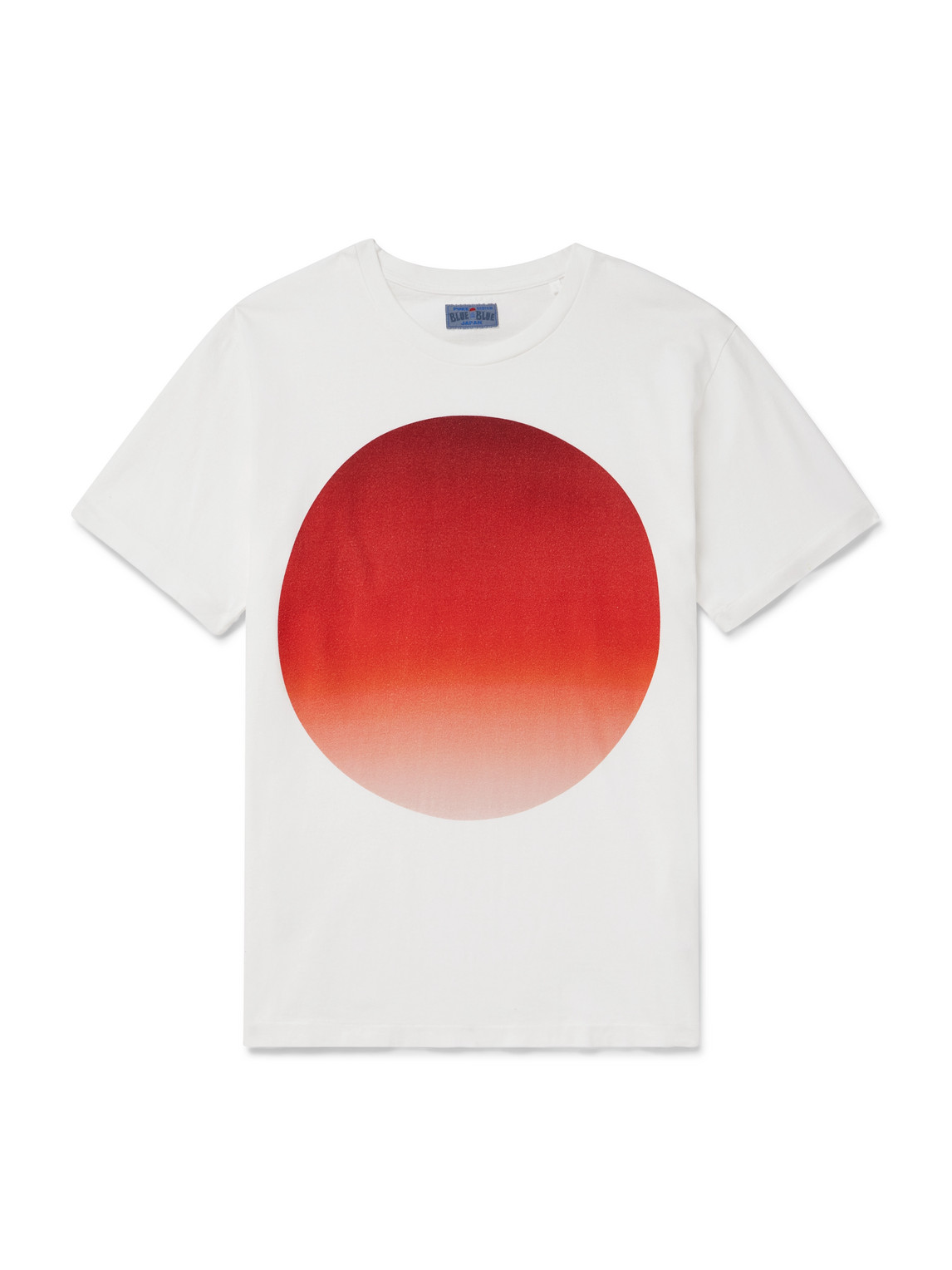 Blue Blue Japan Omaru Gradation Printed Cotton-jersey T-shirt