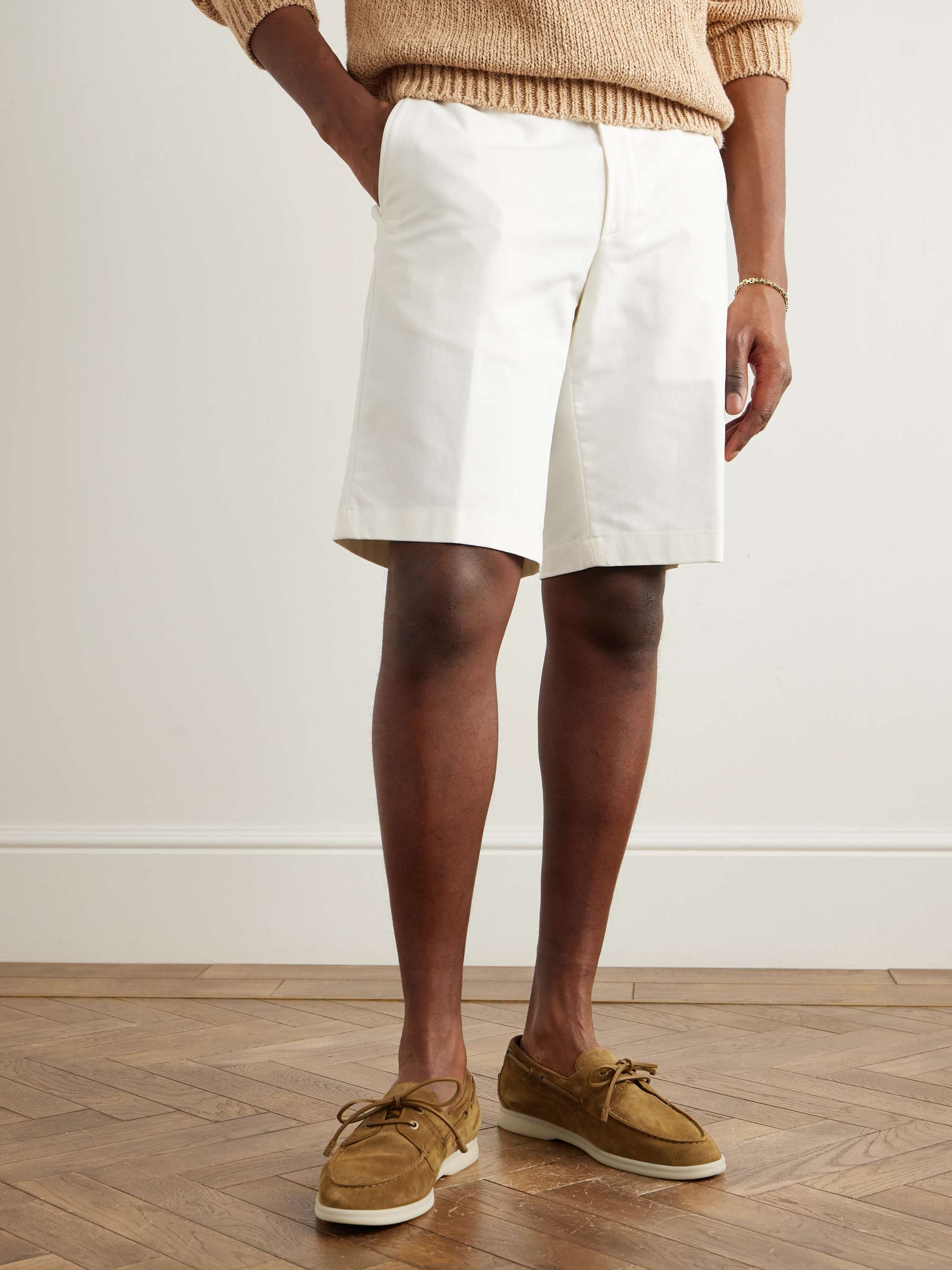 LORO PIANA Sea-Sail Walk Suede Boat Shoes