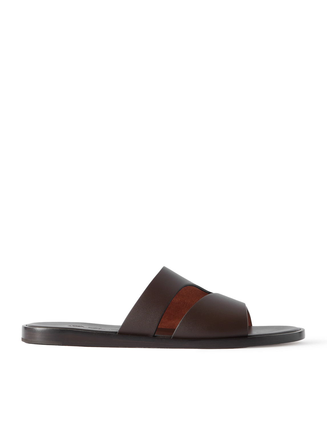Pilat Plain Walk Cutout Leather Sandals
