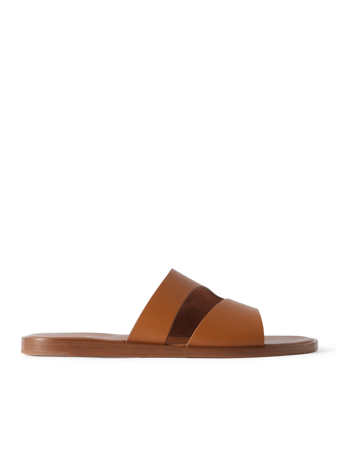 Pilat Plain Walk Cutout Leather Sandals