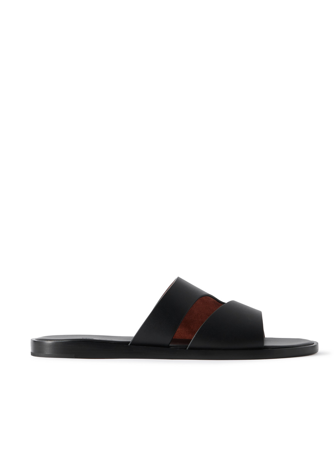 Pilat Plain Walk Cutout Leather Sandals
