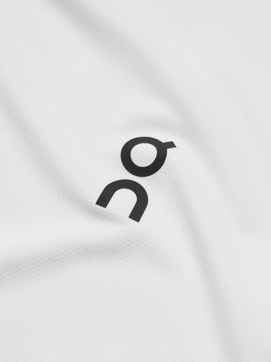 On Court Stretch Recycled-jersey T-shirt In White