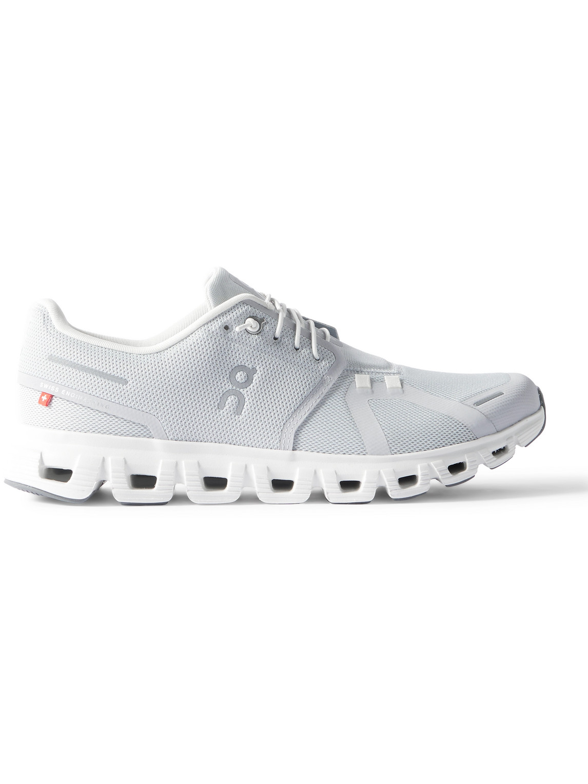Cloud 6 Rubber-Trimmed Mesh Slip-On Sneakers