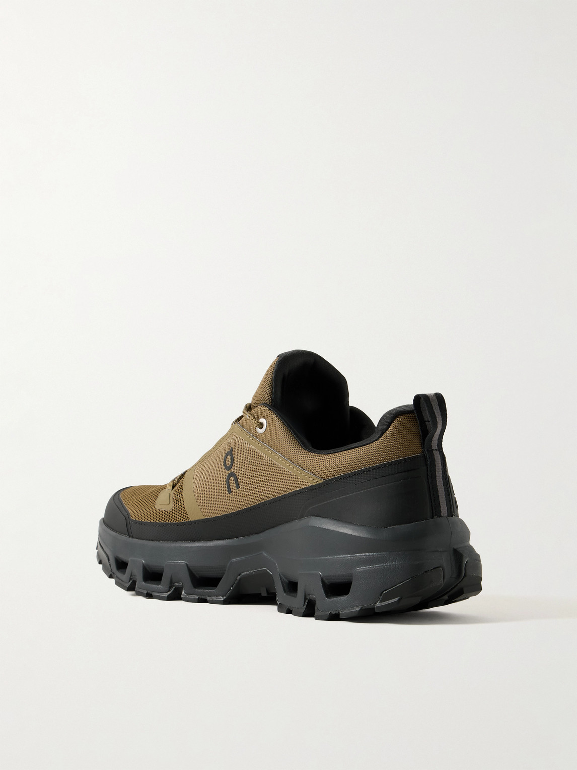On Cloudrock Waterproof Hiking Trainers In Green