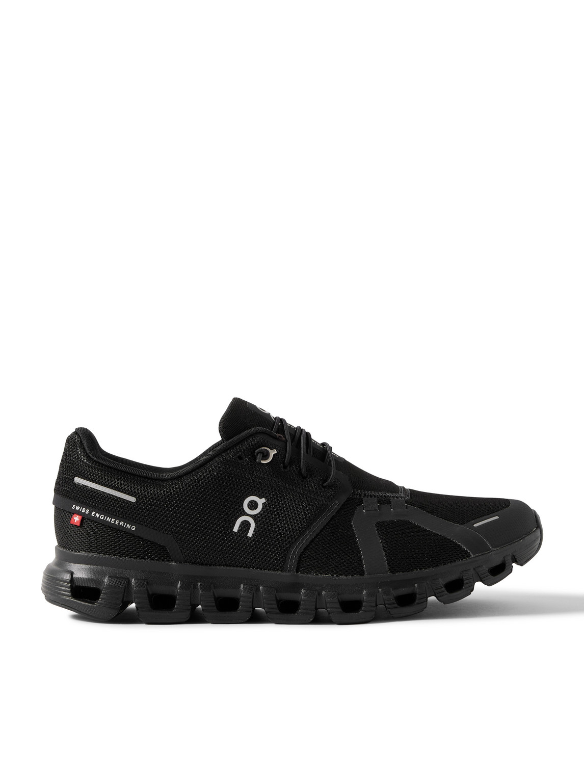 Cloud 6 Rubber-Trimmed Mesh Slip-On Sneakers