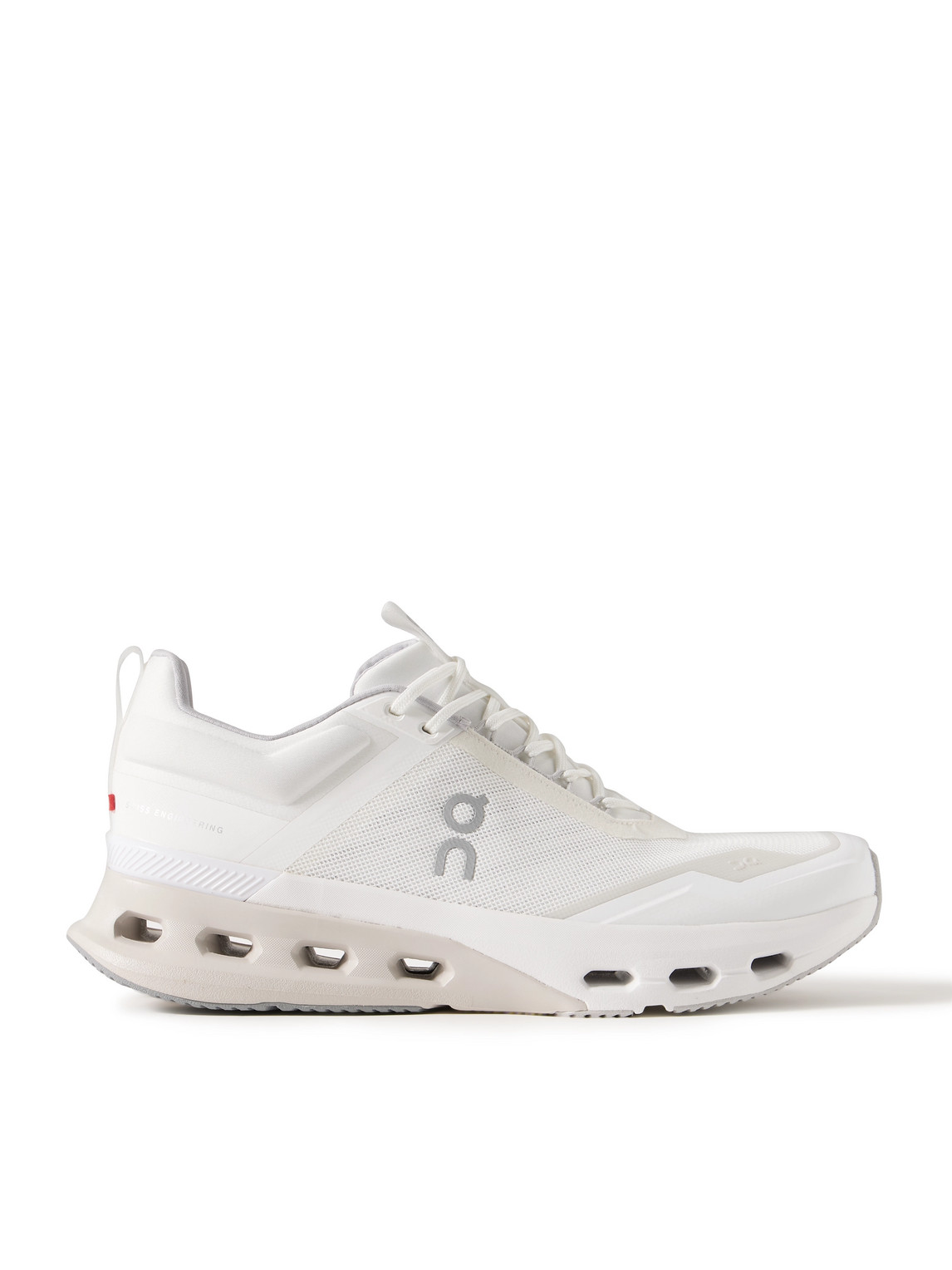 Cloudnova X Rubber-Trimmed Mesh Running Sneakers