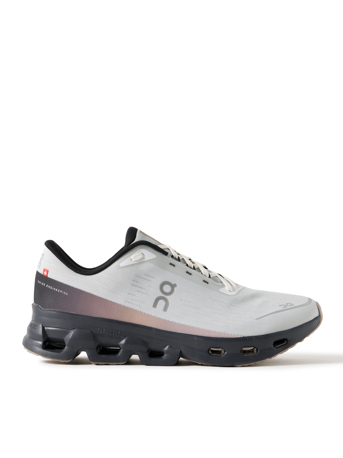 On Cloudspark Mesh Sneakers In Gray