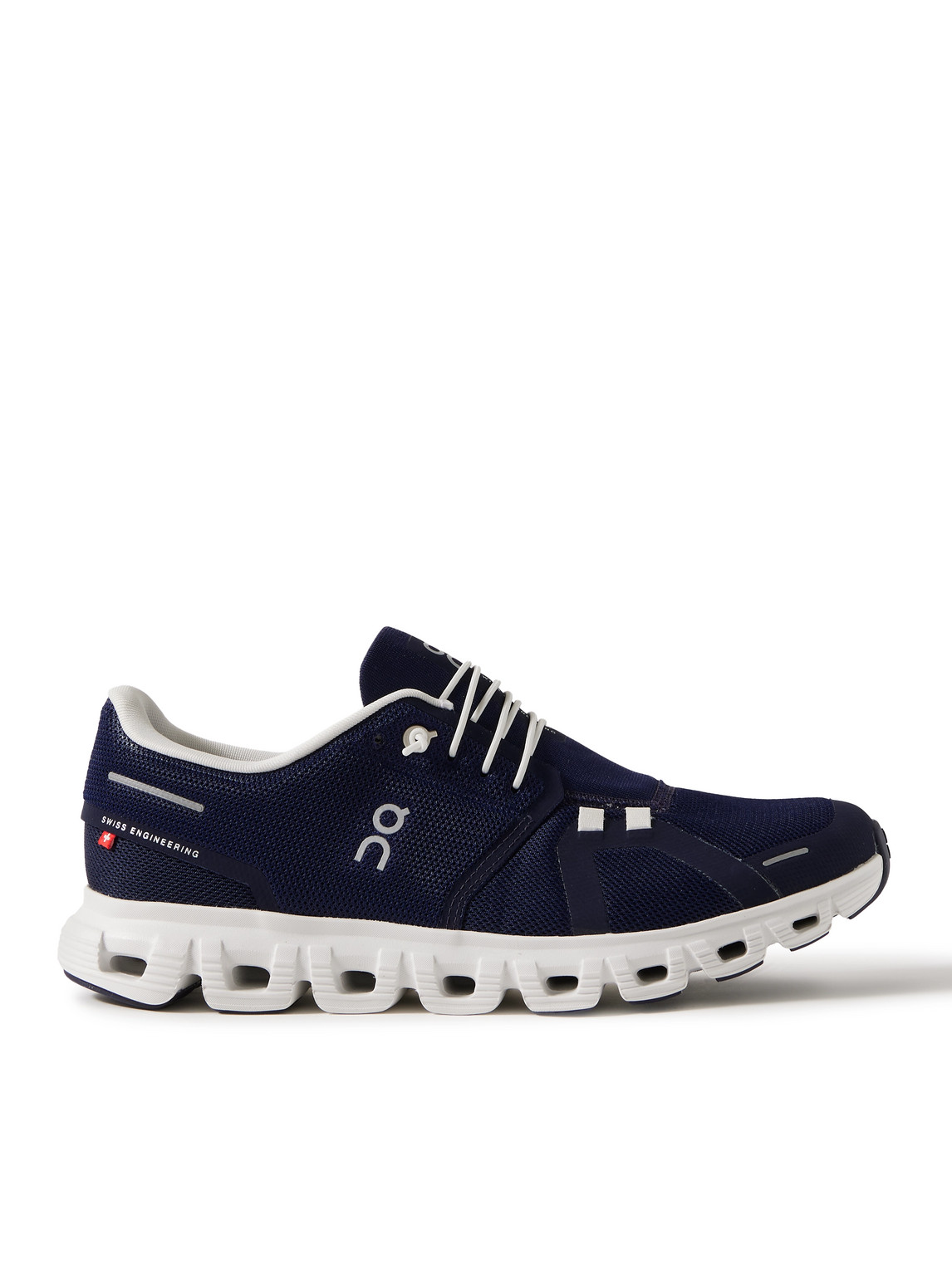 Cloud 6 Rubber-Trimmed Mesh Slip-On Sneakers