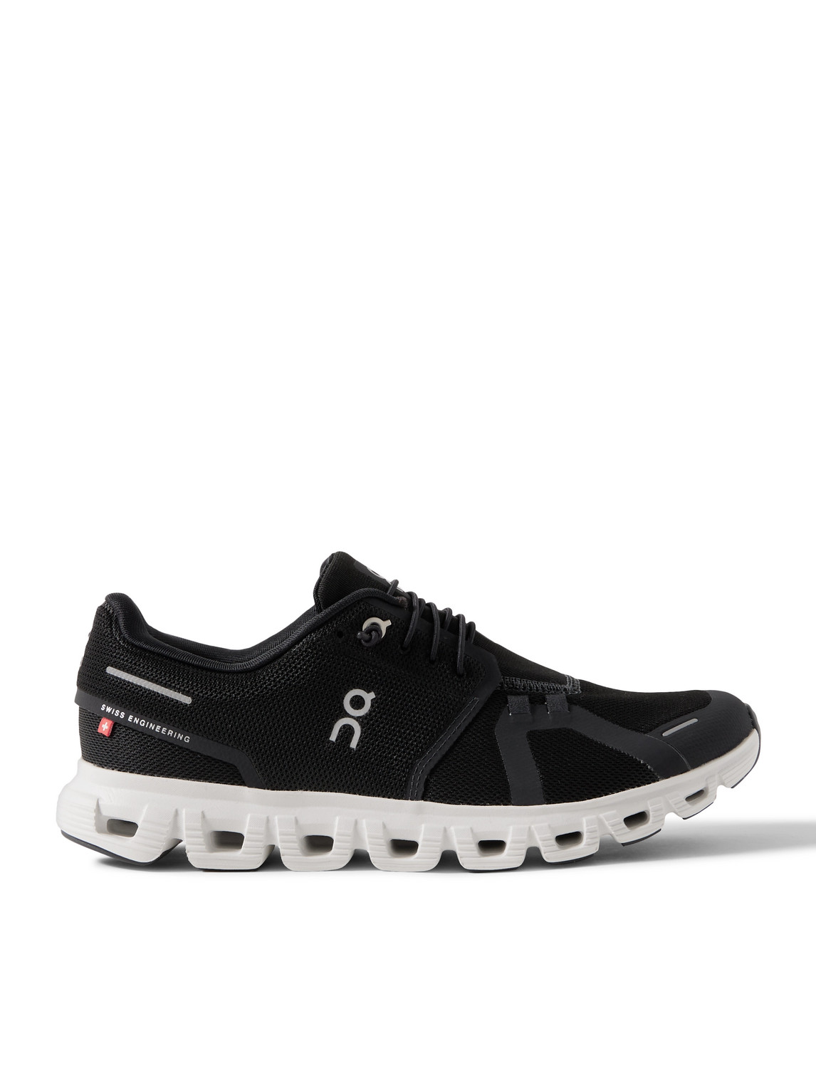 Cloud 6 Rubber-Trimmed Mesh Slip-On Sneakers