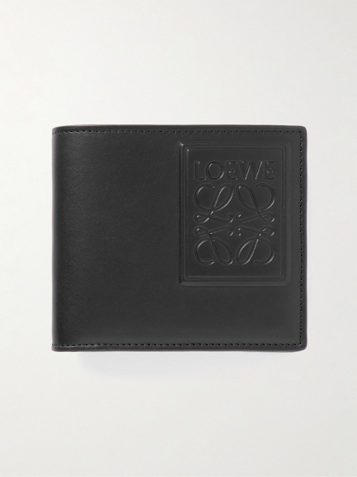 Loewe Logo-Embossed Leather Billfold Wallet - Men