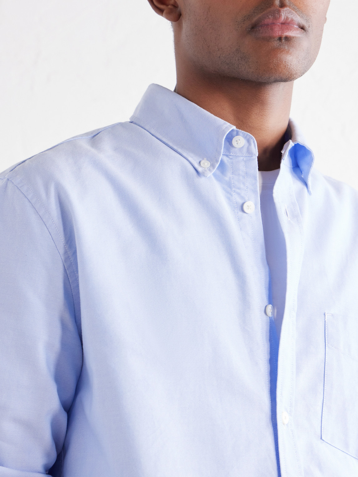 Mr P. - Button-Down Collar Organic Cotton Oxford Shirt