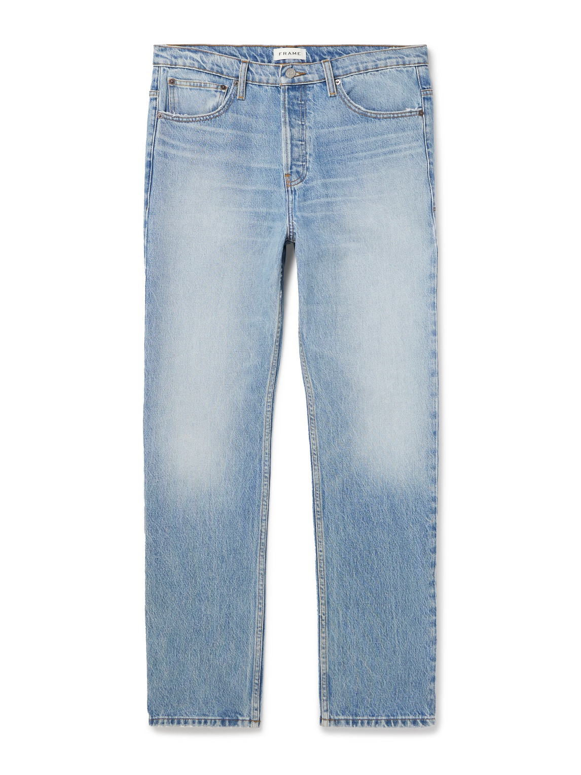 Frame The Straight Jeans In Blue